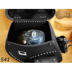 LEATHER SADDLEBAGS S41 *TO REQUEST*