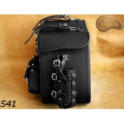 LEATHER SADDLEBAGS S41 *TO REQUEST*