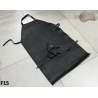 Bőr védőkötény  F15/ hentes / hegesztő / szakács / grillező / lakatos / kovács