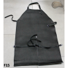 Bőr védőkötény  F15/ hentes / hegesztő / szakács / grillező / lakatos / kovács