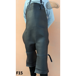 Tablier de protection en cuir F15/boucher/soudeur/cuisinier/barbecue/serrurier/forgeron