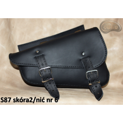 LEATHER SADDLEBAG S87 H-D SPORTSTER