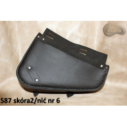 LEATHER SADDLEBAG S87 H-D SPORTSTER