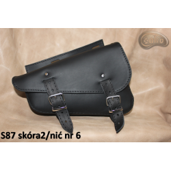 LEATHER SADDLEBAG S87 H-D SPORTSTER