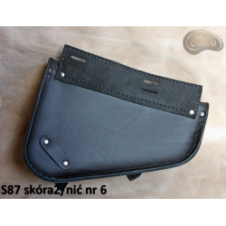 LEATHER SADDLEBAG S87 H-D SPORTSTER