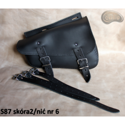 LEATHER SADDLEBAG S87 H-D SPORTSTER