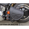 Bőr táska S54 SEWN-ON SKULL H-D SOFTAIL