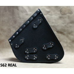 LEATHER SADDLEBAG S62 REAL H-D SOFTAIL