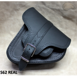 LEATHER SADDLEBAG S62 REAL H-D SOFTAIL