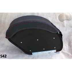 LEATHER SADDLEBAGS S42 *TO REQUEST*