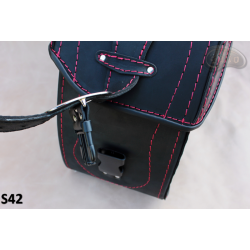 LEATHER SADDLEBAGS S42 *TO REQUEST*