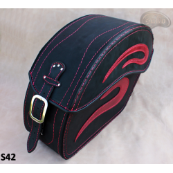 LEATHER SADDLEBAGS S42 *TO REQUEST*