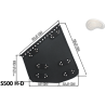 LEATHER SADDLEBAG S500 H-D SOFTAIL
