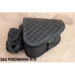 Satteltaschen S63 QUILTED H-D SOFTAIL