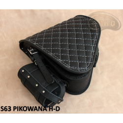 Satteltaschen S63 QUILTED H-D SOFTAIL