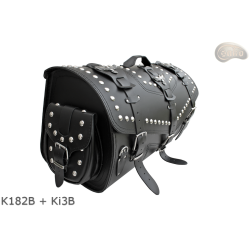 Gepäckrollen K1821 mit Schloss, Seitetaschen und Overlays