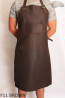 Schutzschürze aus Leder/Metzger/Schweißer/Koch/Grill/Schlosser F11  BROWN