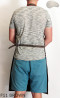 Schutzschürze aus Leder/Metzger/Schweißer/Koch/Grill/Schlosser F11  BROWN