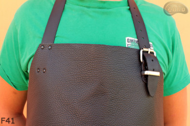 Schutzschürze aus Leder F41/Metzger/Schweißer/Koch/Grill/Schlosser