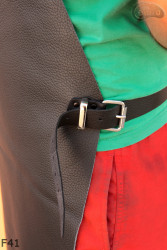 Schutzschürze aus Leder F41/Metzger/Schweißer/Koch/Grill/Schlosser