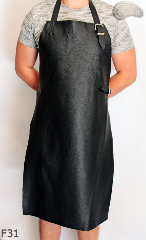 Schutzschürze aus Leder F31/Metzger/Schweißer/Koch/Grill/Schlosser