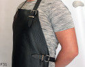 Schutzschürze aus Leder F31/Metzger/Schweißer/Koch/Grill/Schlosser