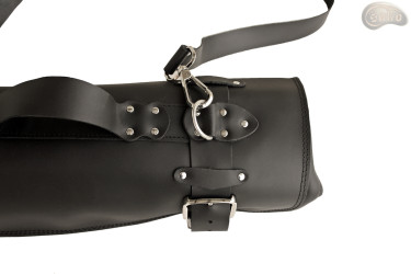 Sac à couteaux / pochette BLACK MATTE AVEC ZIPPE (modèle 3)
