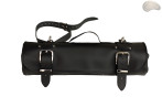 Knife bag / pouch BLACK MATTE WITH ZIP FASTENER (model 3)