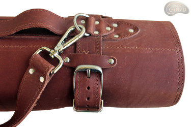 Knife bag / pouch COGNAC ( model 2)