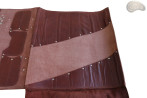 Knife bag / pouch COGNAC ( model 2)