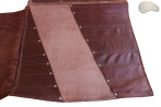 Knife bag / pouch COGNAC ( model 2)