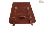 Sac à couteaux / pochette COGNAC AVEC ZIPPE (modèle 3)