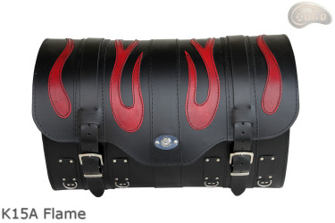 Coffre Moto K15A FLAME avec serrure   *Sur demande*