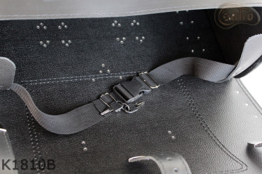 Coffre Moto K1810 avec serrure, poches et superpositions