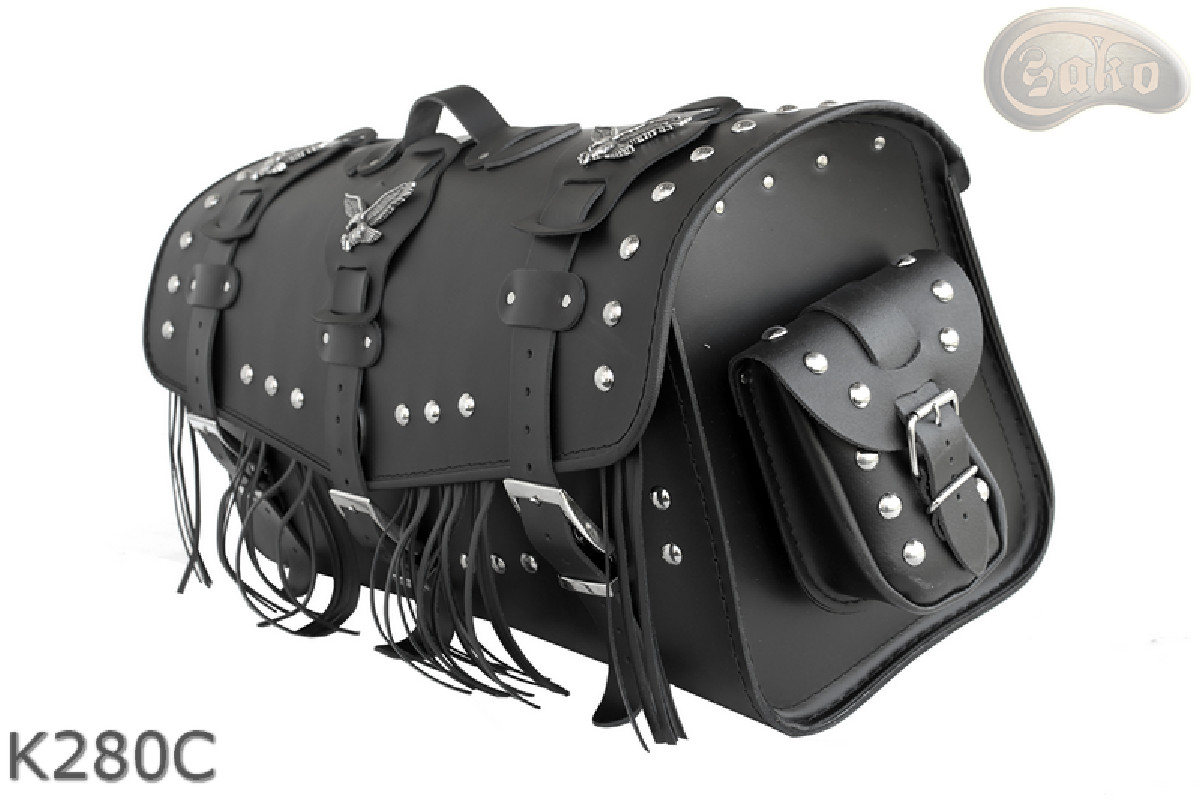 Roll Bag K280 with lock, pockets and overlays
