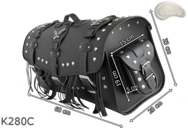 Roll Bag K280 with lock, pockets and overlays