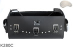 Roll Bag K280 with lock, pockets and overlays