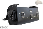 Roll Bag K280 with lock, pockets and overlays