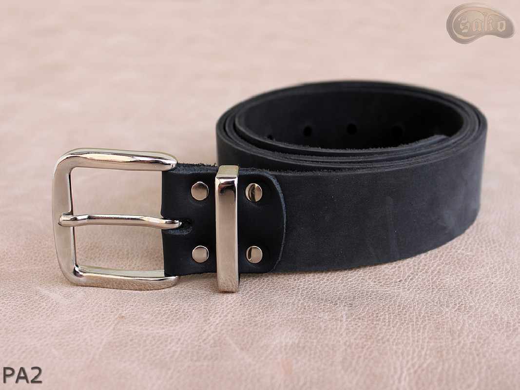 Leather belt PA2 for jeans