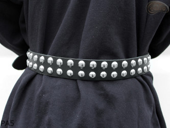 PA5-Lederarmband mit 14 mm Ziernieten