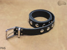 PA6-Lederarmband mit 17 mm Ziernieten