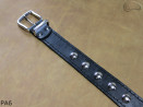 PA6-Lederarmband mit 17 mm Ziernieten