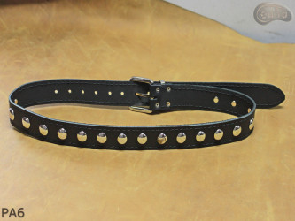PA6-Lederarmband mit 17 mm Ziernieten