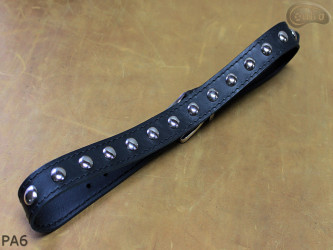PA6-Lederarmband mit 17 mm Ziernieten