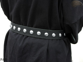 PA6-Lederarmband mit 17 mm Ziernieten