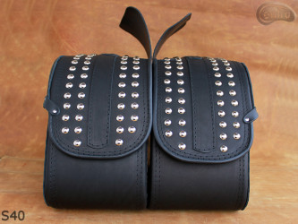 LEATHER SADDLEBAGS S40  **TO REQUEST**