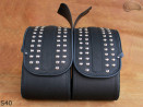 LEATHER SADDLEBAGS S40  **TO REQUEST**