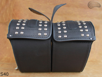 LEATHER SADDLEBAGS S40  **TO REQUEST**