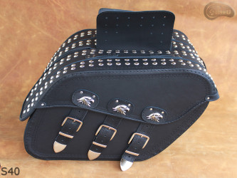 LEATHER SADDLEBAGS S40  **TO REQUEST**