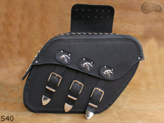 LEATHER SADDLEBAGS S40  **TO REQUEST**
